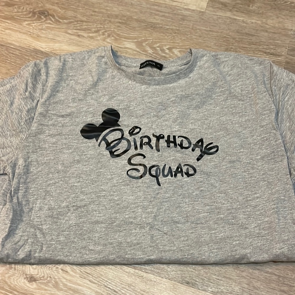 Birthday squad tee